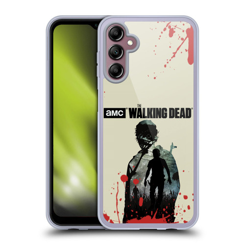 AMC The Walking Dead Silhouettes Rick Soft Gel Case for Samsung Galaxy A14 5G