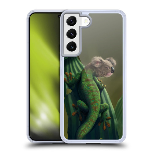 Vincent Hie Animals Gekoala Soft Gel Case for Samsung Galaxy S22 5G & MagSafe