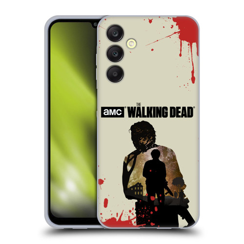 AMC The Walking Dead Silhouettes Glenn Soft Gel Case for Samsung Galaxy A25 5G