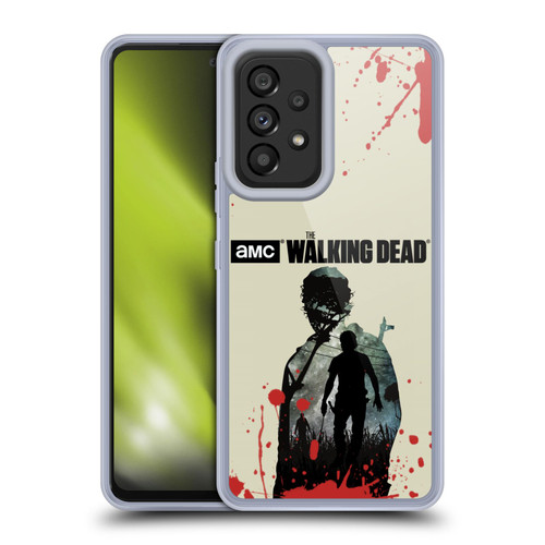 AMC The Walking Dead Silhouettes Rick Soft Gel Case for Samsung Galaxy A53 5G (2022)
