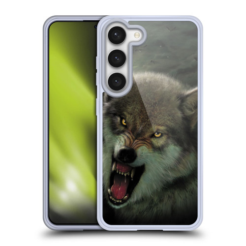 Vincent Hie Animals Nightbreed Soft Gel Case for Samsung Galaxy S23 5G & MagSafe