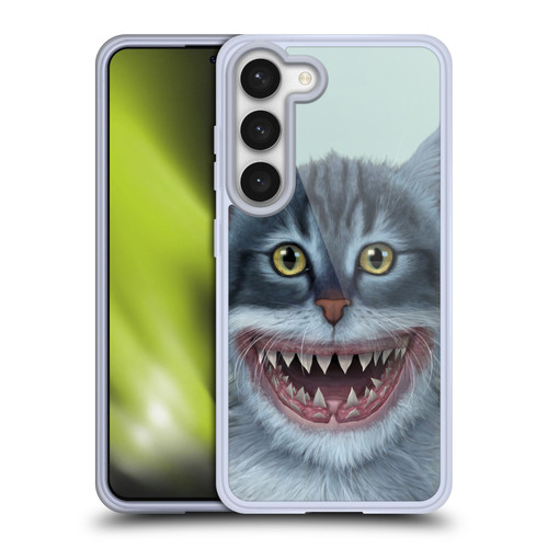 Vincent Hie Animals Sharkitten Soft Gel Case for Samsung Galaxy S23 5G & MagSafe