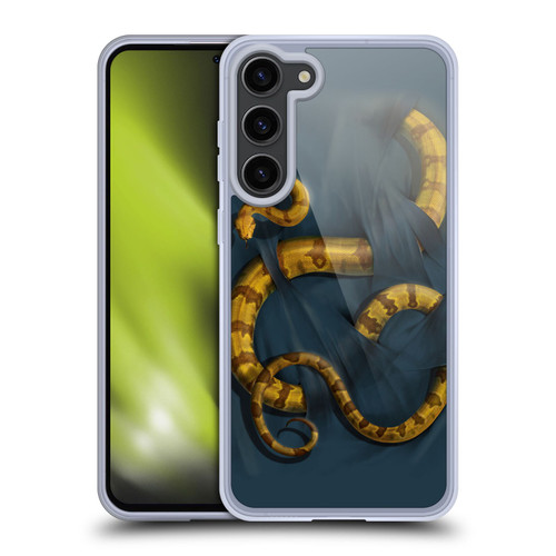 Vincent Hie Animals Snake Soft Gel Case for Samsung Galaxy S23+ 5G & MagSafe
