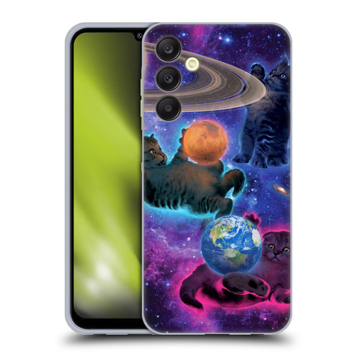 Vincent Hie Felidae Cosmic Kittens Soft Gel Case for Samsung Galaxy A25 5G
