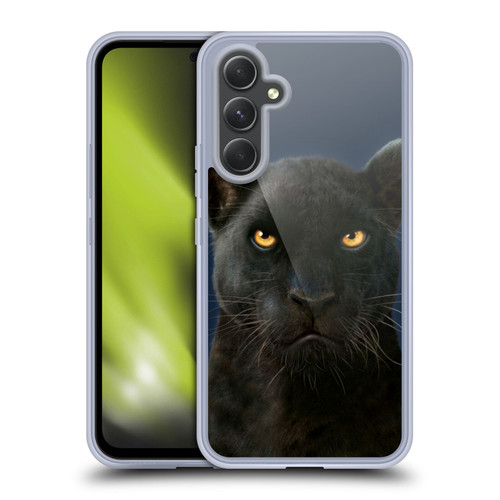 Vincent Hie Felidae Dark Panther Soft Gel Case for Samsung Galaxy A54 5G