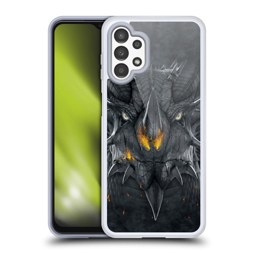 Vincent Hie Big Face Animals Dragon Soft Gel Case for Samsung Galaxy A13 (2022)