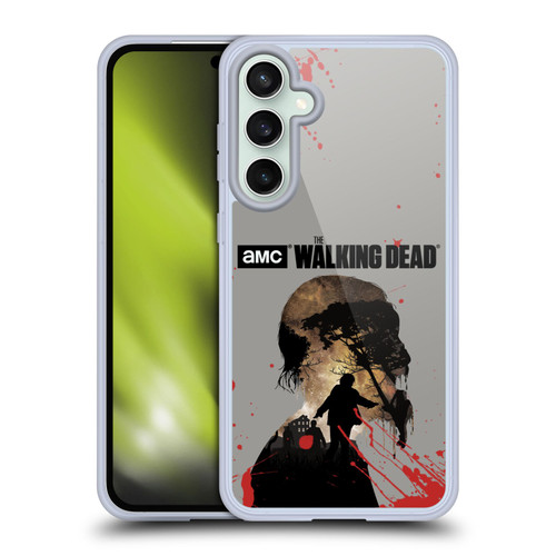 AMC The Walking Dead Silhouettes Walker Soft Gel Case for Samsung Galaxy S23 FE 5G & MagSafe
