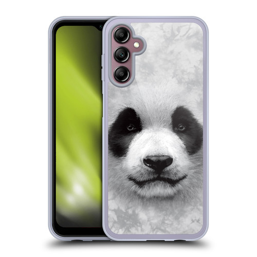 Vincent Hie Big Face Animals Panda Soft Gel Case for Samsung Galaxy A14 5G