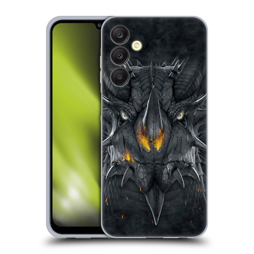 Vincent Hie Big Face Animals Dragon Soft Gel Case for Samsung Galaxy A25 5G