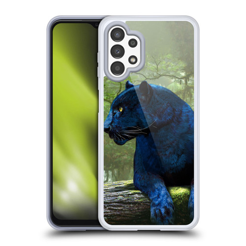 Vincent Hie Graphics Panther Soft Gel Case for Samsung Galaxy A13 (2022)