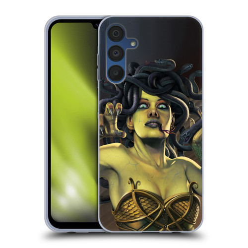 Vincent Hie Graphics Medusa Soft Gel Case for Samsung Galaxy A15 & MagSafe