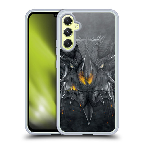 Vincent Hie Big Face Animals Dragon Soft Gel Case for Samsung Galaxy A34 5G