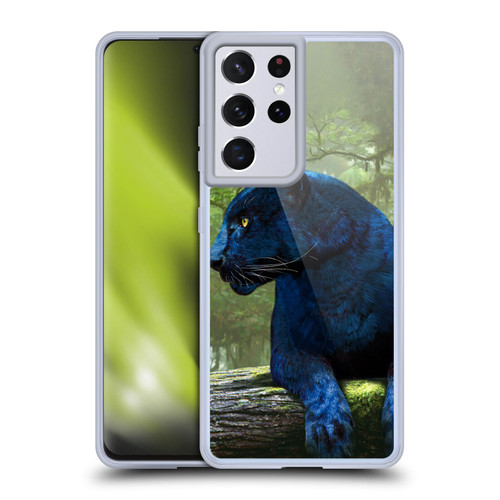 Vincent Hie Graphics Panther Soft Gel Case for Samsung Galaxy S21 Ultra 5G & MagSafe