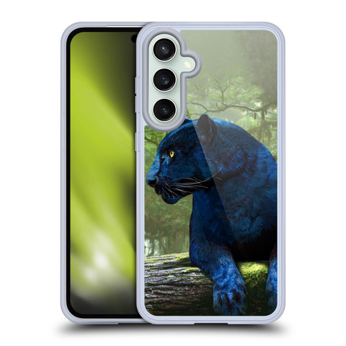 Vincent Hie Graphics Panther Soft Gel Case for Samsung Galaxy S23 FE 5G & MagSafe