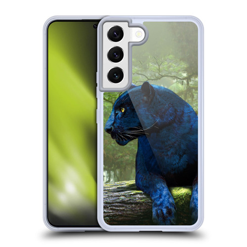 Vincent Hie Graphics Panther Soft Gel Case for Samsung Galaxy S22 5G & MagSafe