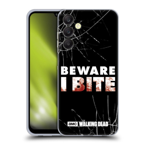 AMC The Walking Dead Typography I Bite Soft Gel Case for Samsung Galaxy A25 5G