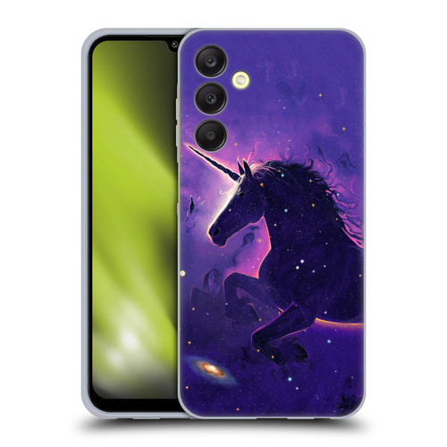 Vincent Hie Key Art Unicorn Nebula Soft Gel Case for Samsung Galaxy A25 5G