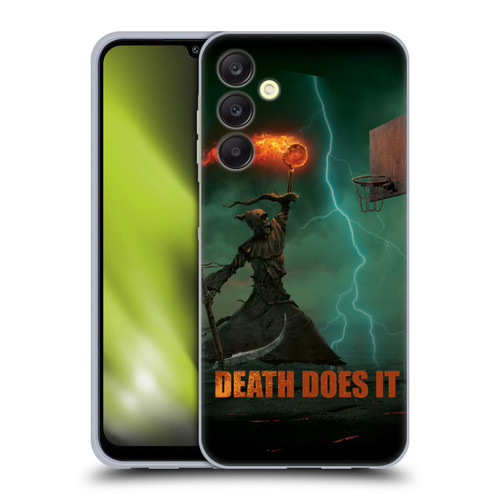 Vincent Hie Skulls Death Does It Soft Gel Case for Samsung Galaxy A25 5G
