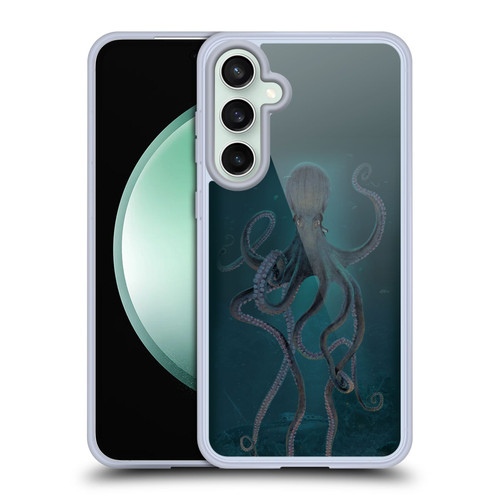 Vincent Hie Underwater Giant Octopus Soft Gel Case for Samsung Galaxy S23 FE 5G & MagSafe