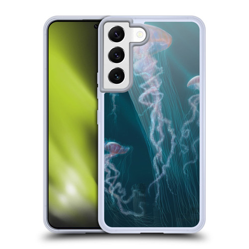 Vincent Hie Underwater Jellyfish Soft Gel Case for Samsung Galaxy S22 5G & MagSafe