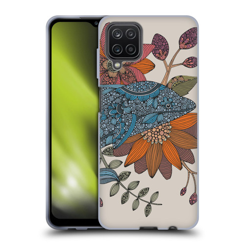 Valentina Nature and Floral Dolphin Soft Gel Case for Samsung Galaxy A12 (2020)