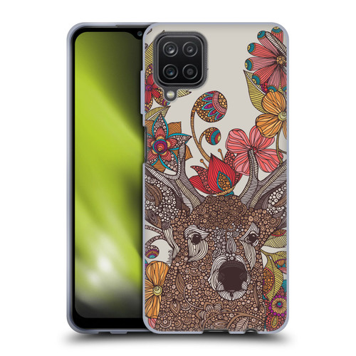 Valentina Nature and Floral Deer Soft Gel Case for Samsung Galaxy A12 (2020)
