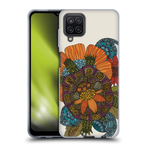 Valentina Nature and Floral Turtle 2 Soft Gel Case for Samsung Galaxy A12 (2020)