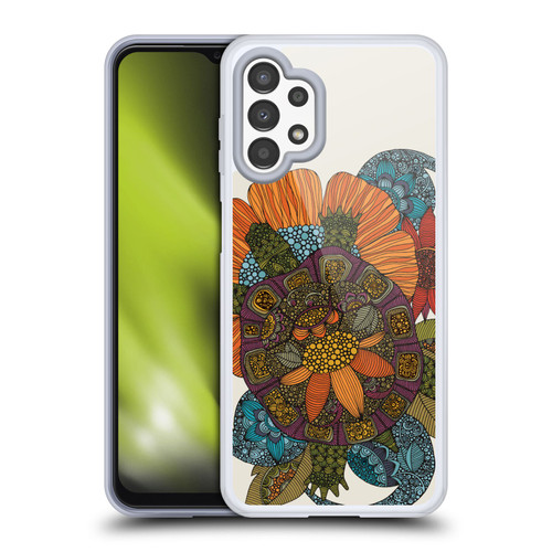 Valentina Nature and Floral Turtle 2 Soft Gel Case for Samsung Galaxy A13 (2022)
