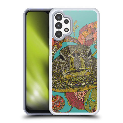 Valentina Nature and Floral Turtle Soft Gel Case for Samsung Galaxy A13 (2022)