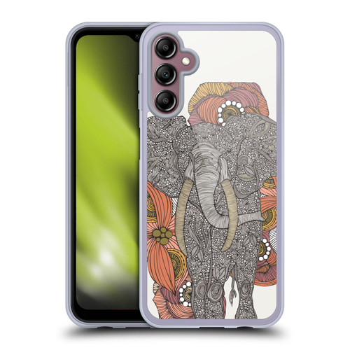 Valentina Nature and Floral Elephant Soft Gel Case for Samsung Galaxy A14 5G