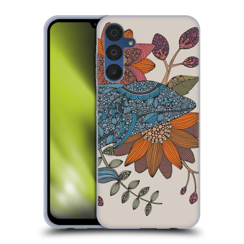 Valentina Nature and Floral Dolphin Soft Gel Case for Samsung Galaxy A15 & MagSafe