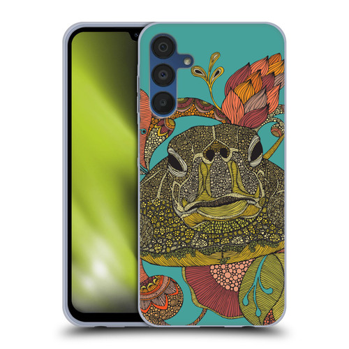 Valentina Nature and Floral Turtle Soft Gel Case for Samsung Galaxy A15 & MagSafe