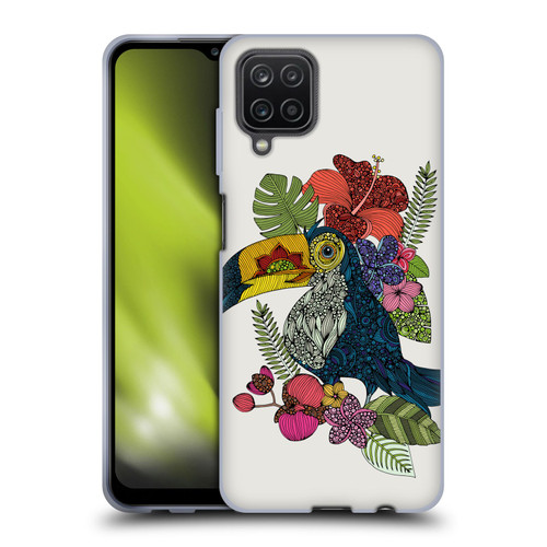 Valentina Birds Tucan Soft Gel Case for Samsung Galaxy A12 (2020)
