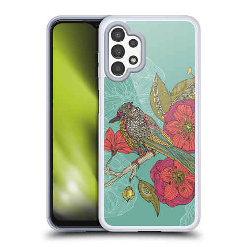 Valentina Birds Contented Constance Soft Gel Case for Samsung Galaxy A13 (2022)