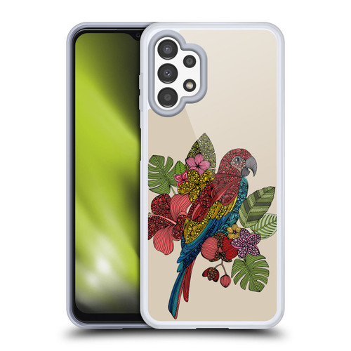 Valentina Birds Parrot Soft Gel Case for Samsung Galaxy A13 (2022)
