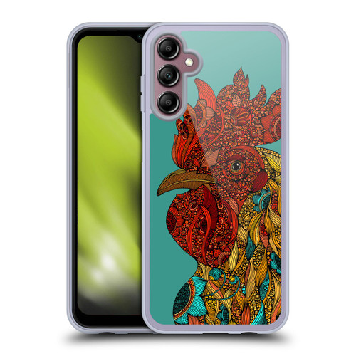 Valentina Birds Rooster Soft Gel Case for Samsung Galaxy A14 5G