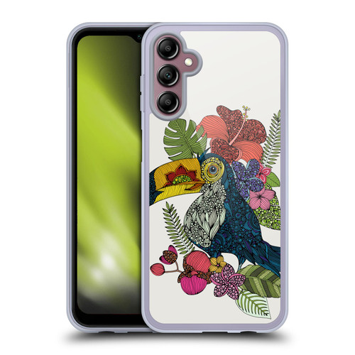 Valentina Birds Tucan Soft Gel Case for Samsung Galaxy A14 5G