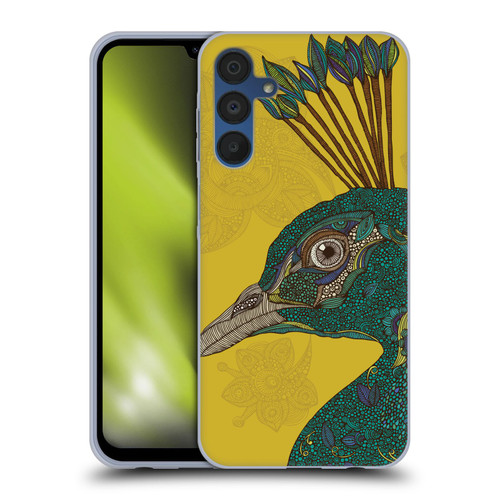 Valentina Birds Peacock Soft Gel Case for Samsung Galaxy A15 & MagSafe