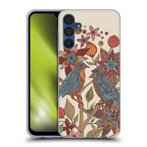 Valentina Birds Love Soft Gel Case for Samsung Galaxy A15 & MagSafe
