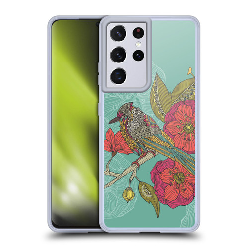 Valentina Birds Contented Constance Soft Gel Case for Samsung Galaxy S21 Ultra 5G & MagSafe