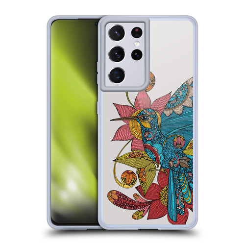 Valentina Birds Hummingbird Soft Gel Case for Samsung Galaxy S21 Ultra 5G & MagSafe