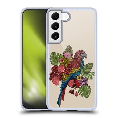Valentina Birds Parrot Soft Gel Case for Samsung Galaxy S22 5G & MagSafe
