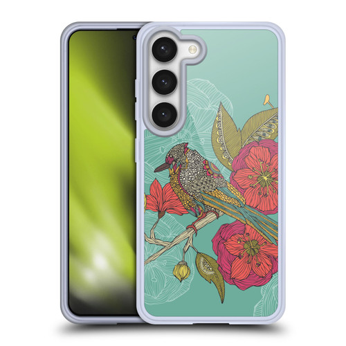 Valentina Birds Contented Constance Soft Gel Case for Samsung Galaxy S23 5G & MagSafe