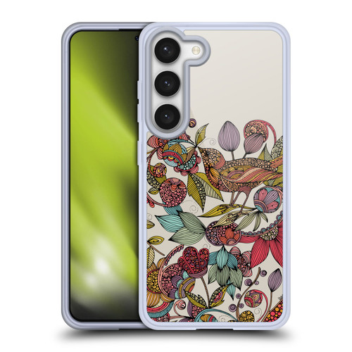 Valentina Birds Flowers Soft Gel Case for Samsung Galaxy S23 5G & MagSafe