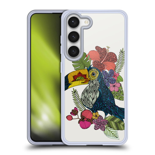 Valentina Birds Tucan Soft Gel Case for Samsung Galaxy S23 5G & MagSafe
