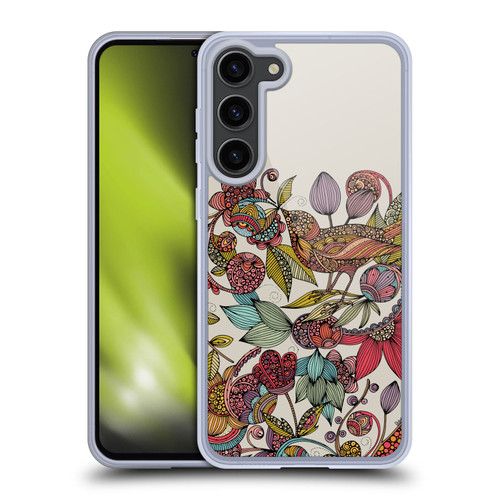 Valentina Birds Flowers Soft Gel Case for Samsung Galaxy S23+ 5G & MagSafe