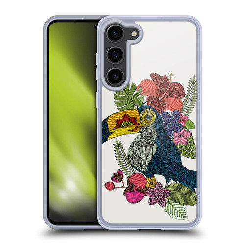 Valentina Birds Tucan Soft Gel Case for Samsung Galaxy S23+ 5G & MagSafe