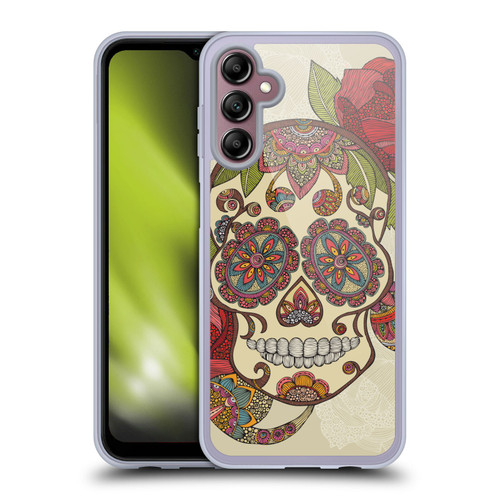 Valentina Bloom Sugar Skull Soft Gel Case for Samsung Galaxy A14 5G