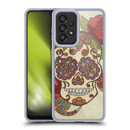 Valentina Bloom Sugar Skull Soft Gel Case for Samsung Galaxy A33 5G (2022)