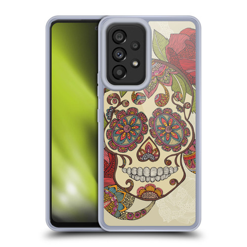Valentina Bloom Sugar Skull Soft Gel Case for Samsung Galaxy A53 5G (2022)